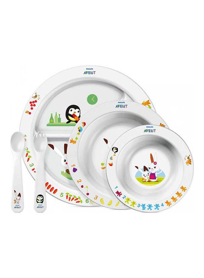 Toddler Mealtime Set, 6 Months - Scf716/00