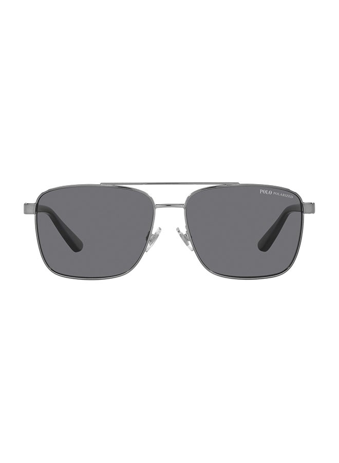 Men's Rectangle Sunglasses - PH3137 900281 59 - Lens Size: 59 Mm