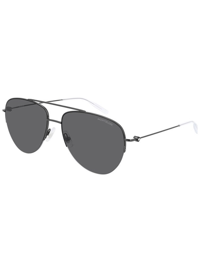 Men's Aviator Sunglasses - MB0074S 001 59 - Lens Size: 59 Mm