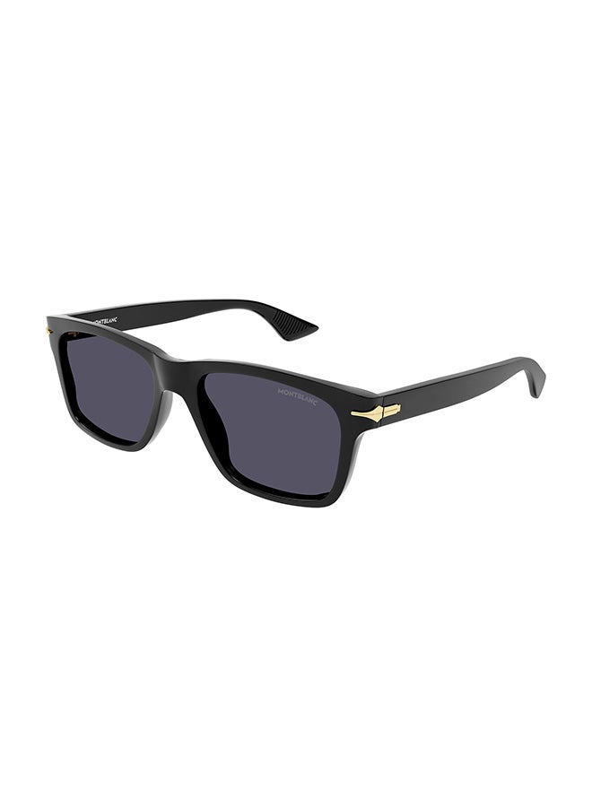 Men's Square Sunglasses - MB0263S 001 54 - Lens Size: 54 Mm