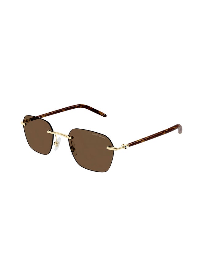 Men's Rectangle Sunglasses - MB0270S 004 51 - Lens Size: 51 Mm