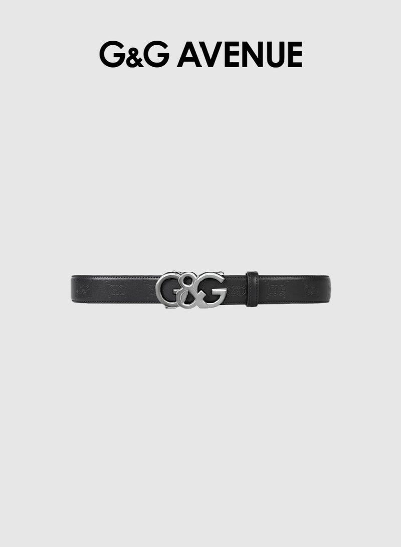 Men's belt, belt, men's genuine leather formal belt, men's classic retro needle buckle belt, suitable for jeans, pants, formal, casual, denim, and workwear