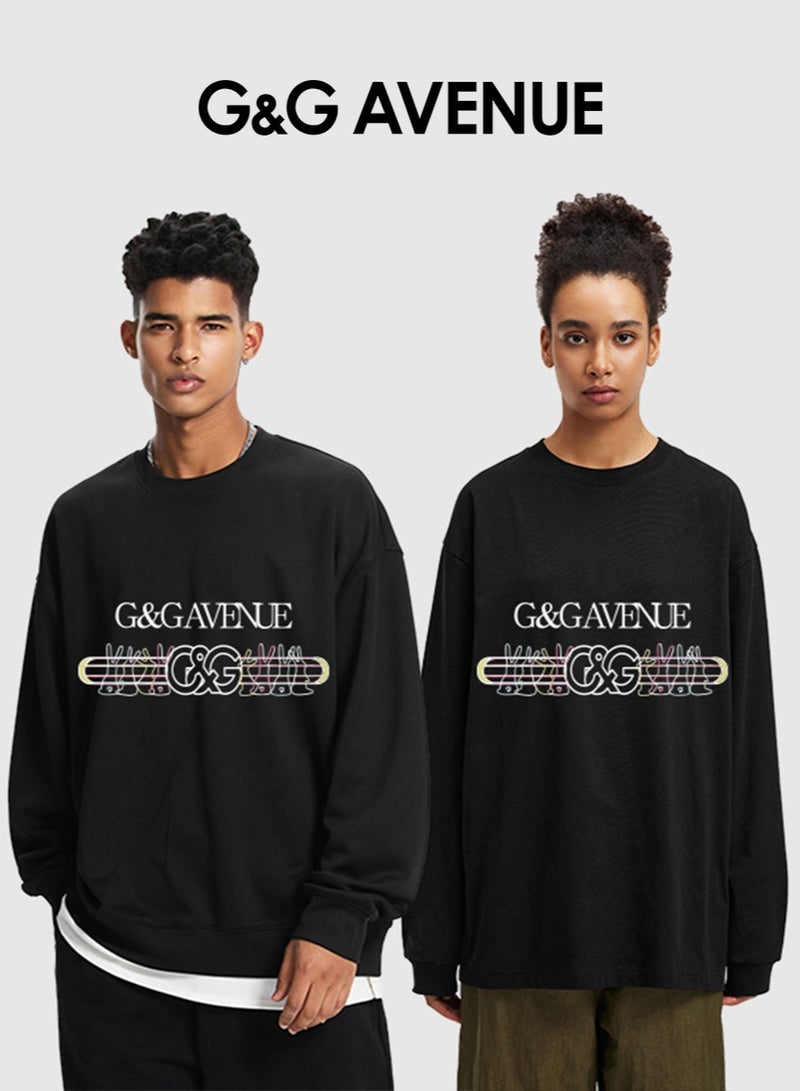 Spring and autumn Sunscreen clothes, Oversized long sleeved sunscreen swimming and fishing clothes, high-quality round neck loose fitting version,  pure cotton, long sleeved sweatshirt