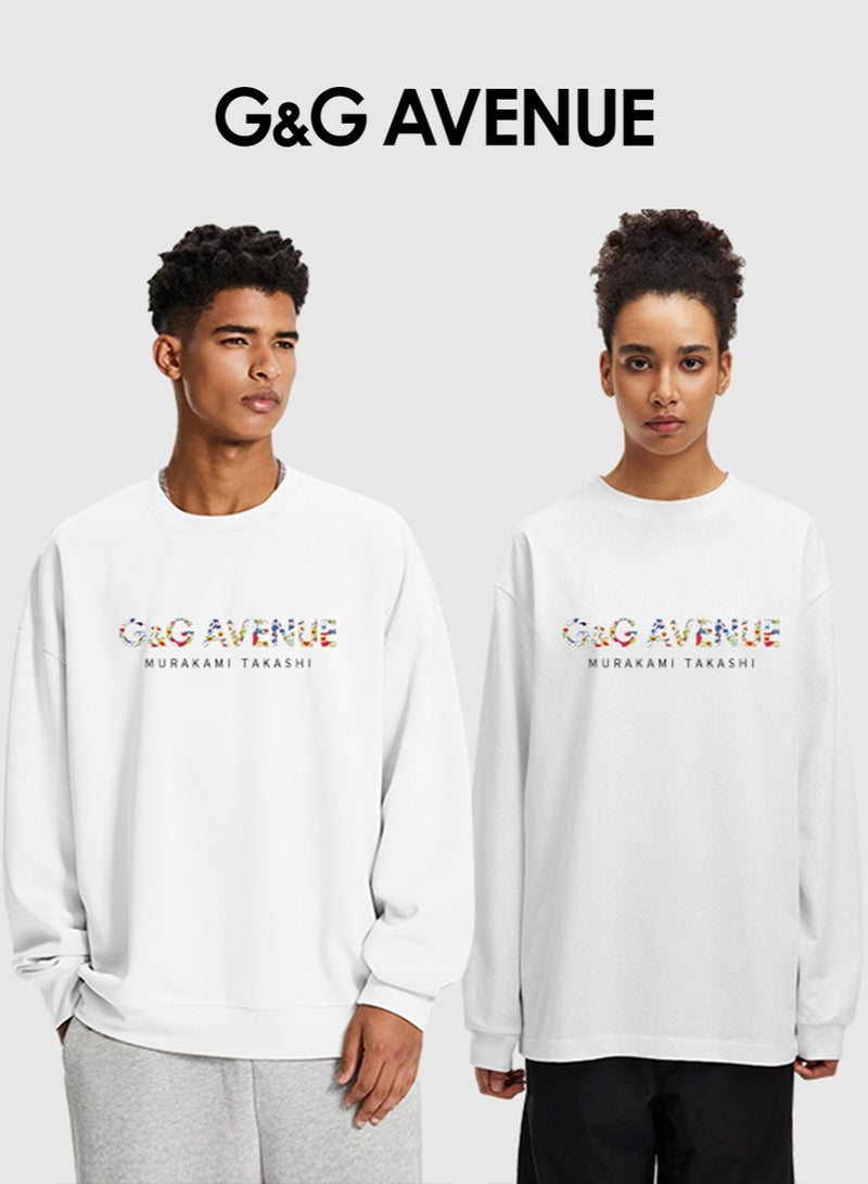 Paris College Sweatshirt for men Oversized Trendy Comfy Crewneck Sweatshirts Casual Graphic Pullover Tops