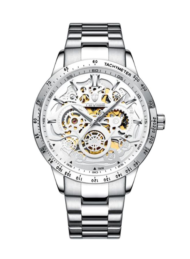 men Stainless Steel Analog Watch T858