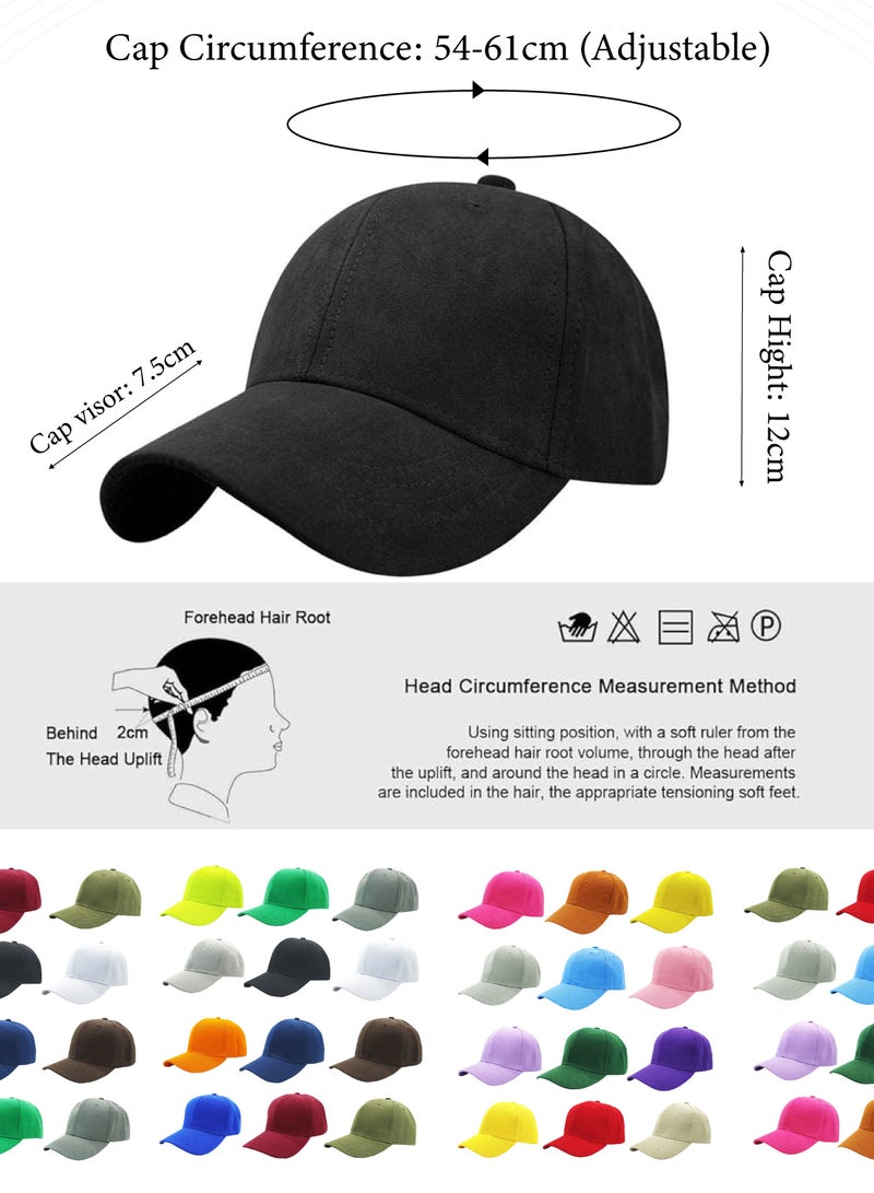 12 Pcs Burgundy Baseball Caps for Women Men Baseball Hat Adjustable  Sports Caps for Adults Outdoor Activities