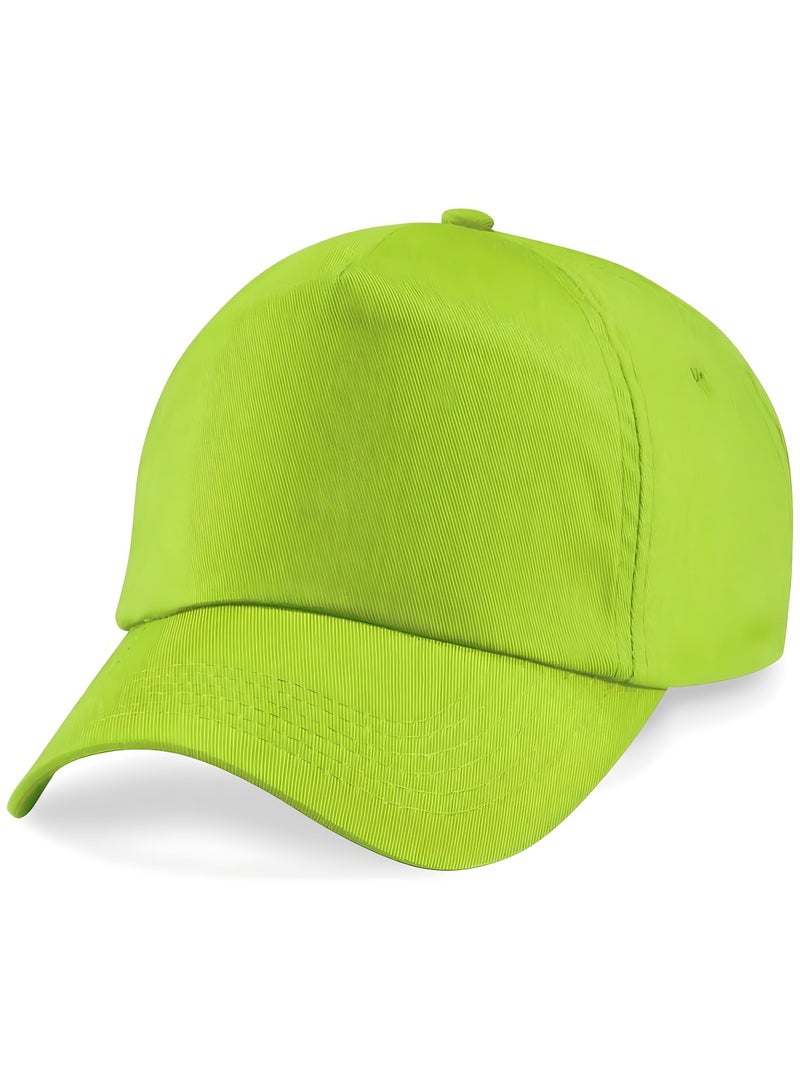 12 Pcs Neon Baseball Caps for Women Men Baseball Hat Adjustable Sports Caps for Adults Outdoor Activities