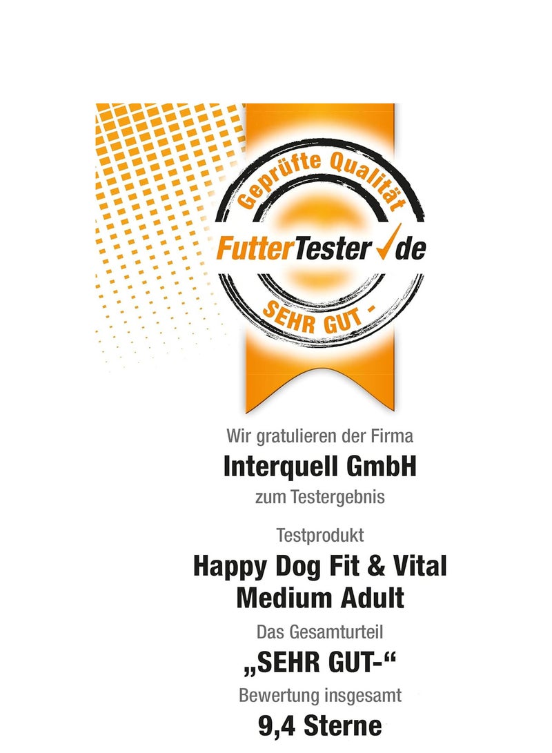 Happy Dog Fit & Vital  Medium Adult Weight - 4kg