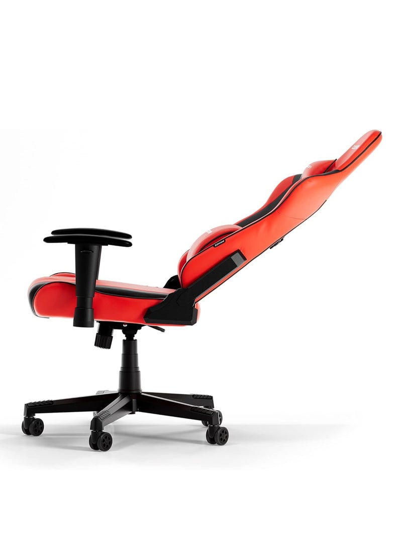 DXRacer Prince Series P132 Gaming Chair, Red & Black | GC-P132-RN-F2-01