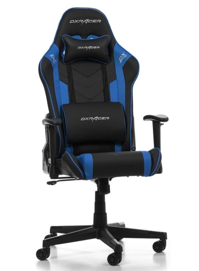 DXRacer P132 Prince Series Gaming Chair - Black/Blue | GC-P132-NB-F2-158