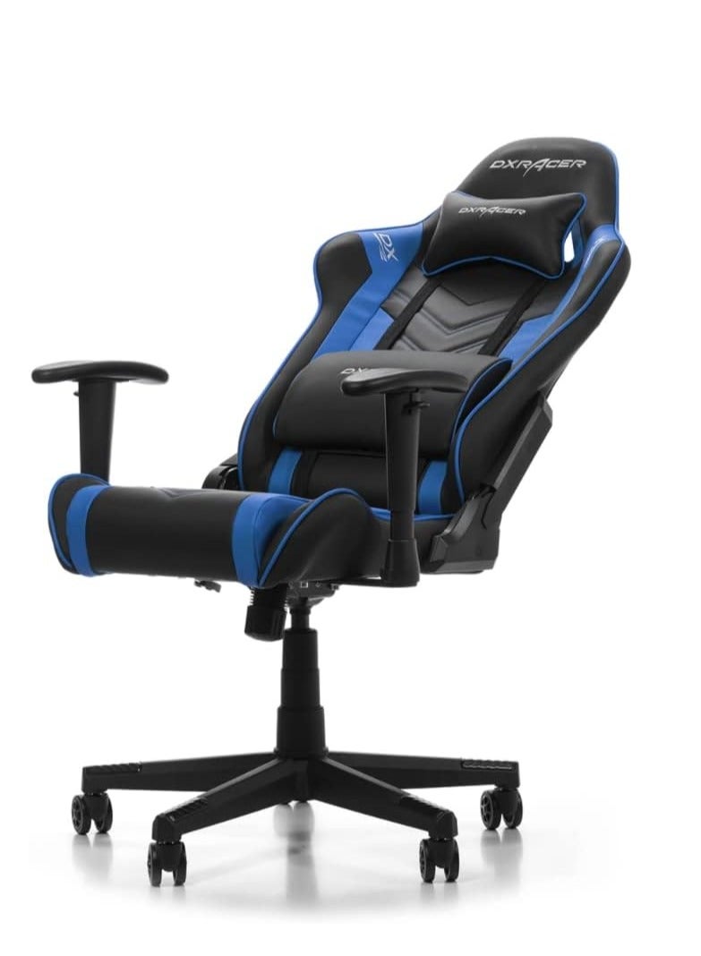 DXRacer P132 Prince Series Gaming Chair - Black/Blue | GC-P132-NB-F2-158