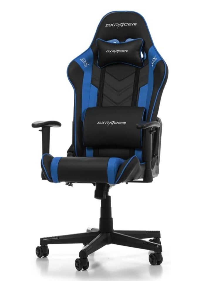 DXRacer P132 Prince Series Gaming Chair - Black/Blue | GC-P132-NB-F2-158