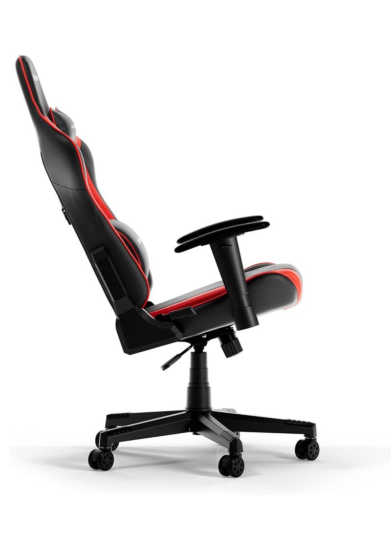 DXRacer P132 Prince Series Gaming Chair - Black/Red | GC-P132-NR-F2-158