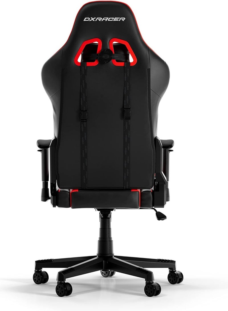 DXRacer P132 Prince Series Gaming Chair - Black/Red | GC-P132-NR-F2-158