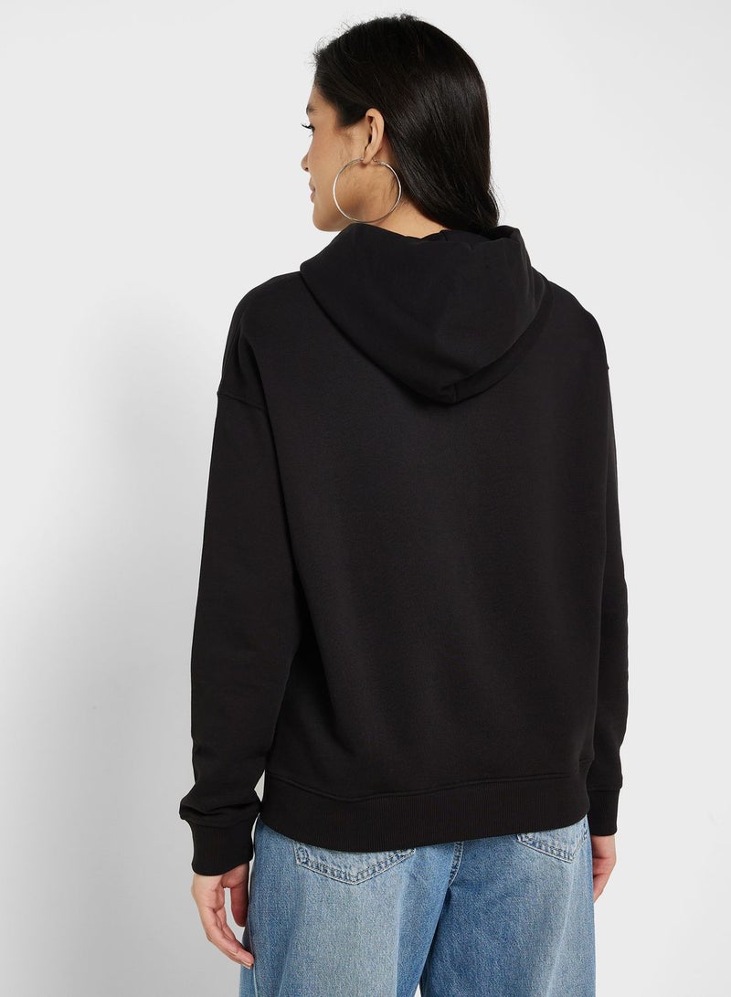 Logo Knitted Hoodie