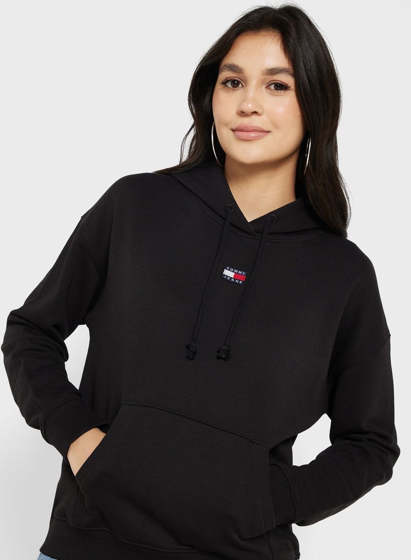 Logo Knitted Hoodie