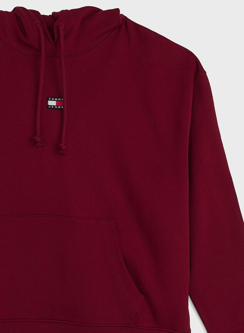 Logo Knitted Hoodie