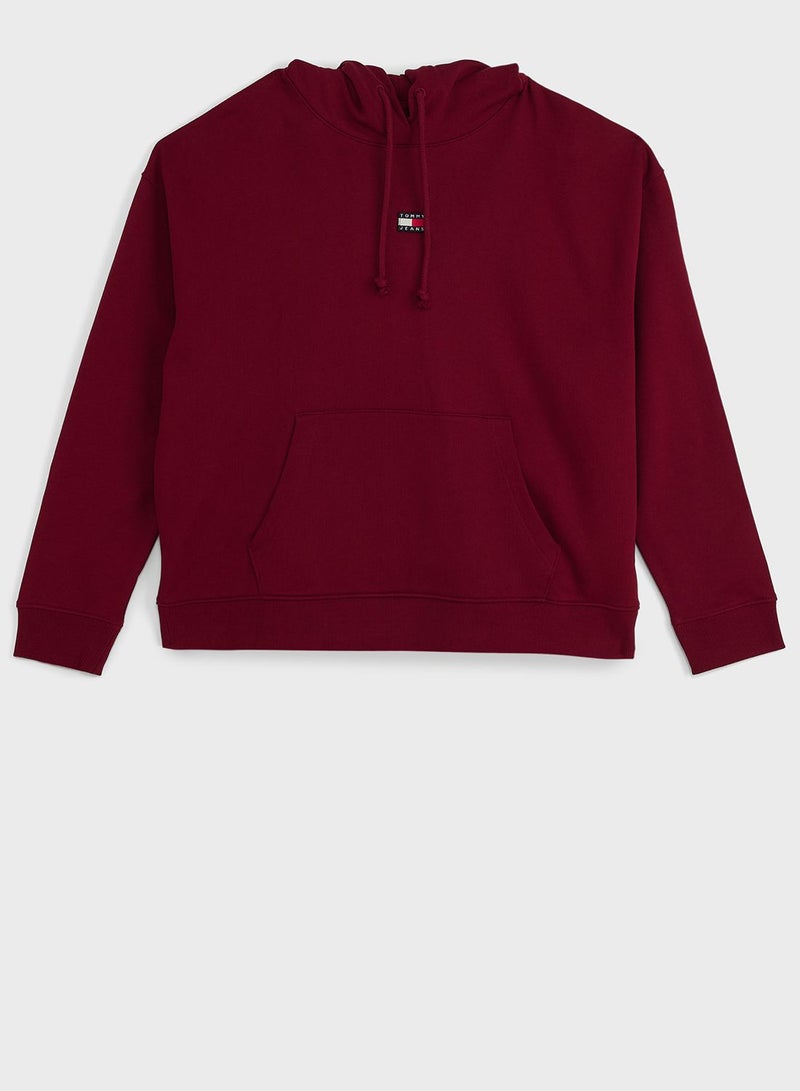 Logo Knitted Hoodie