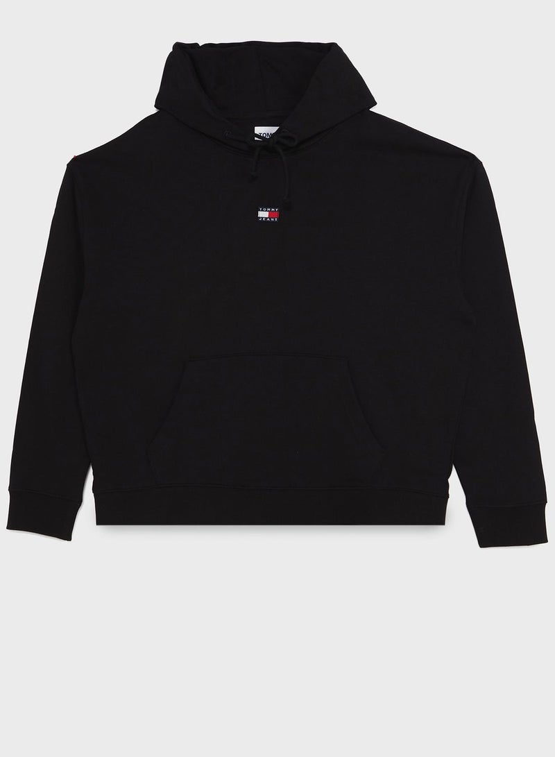 Logo Knitted Hoodie