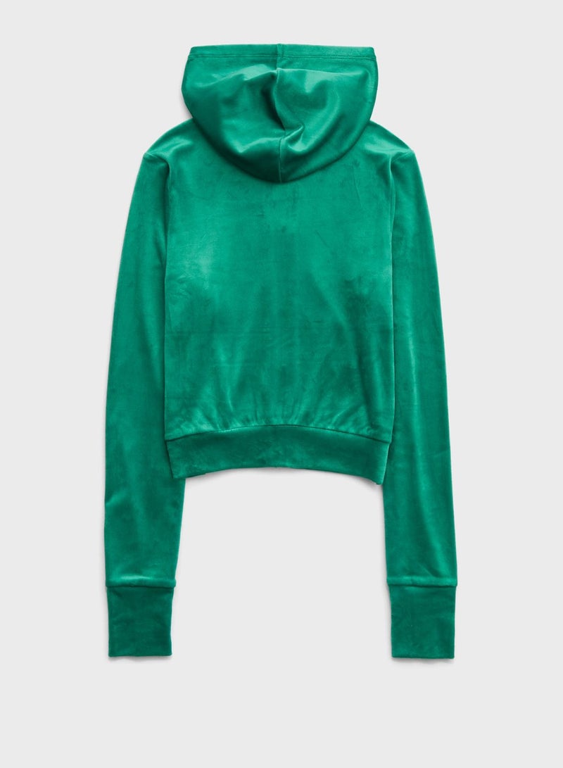 Zip Through Hoodie