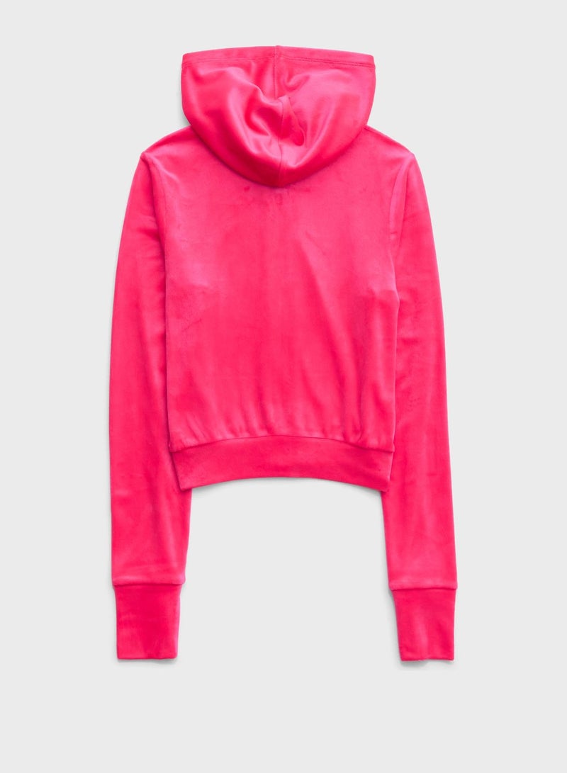 Zip Through Hoodie