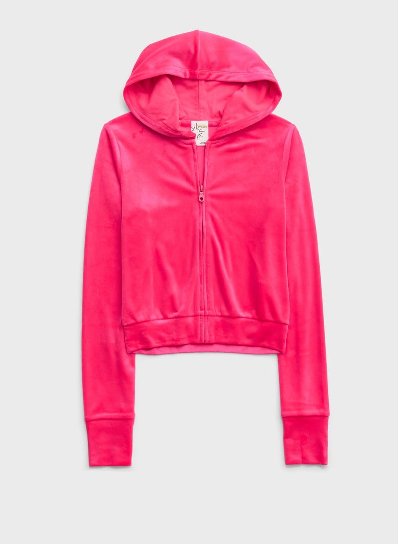 Zip Through Hoodie