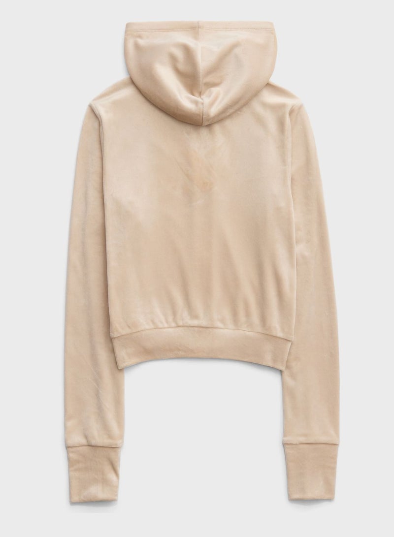 Zip Through Hoodie