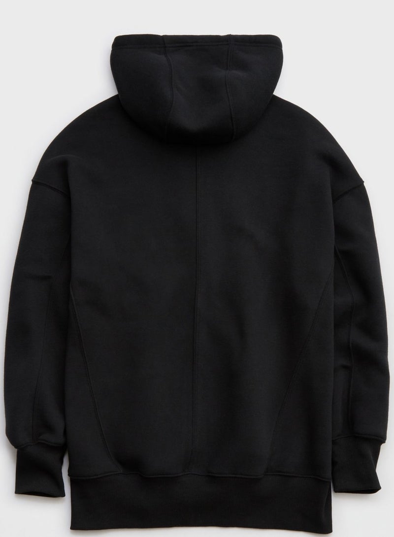 Zip Detailed Sweatshirt