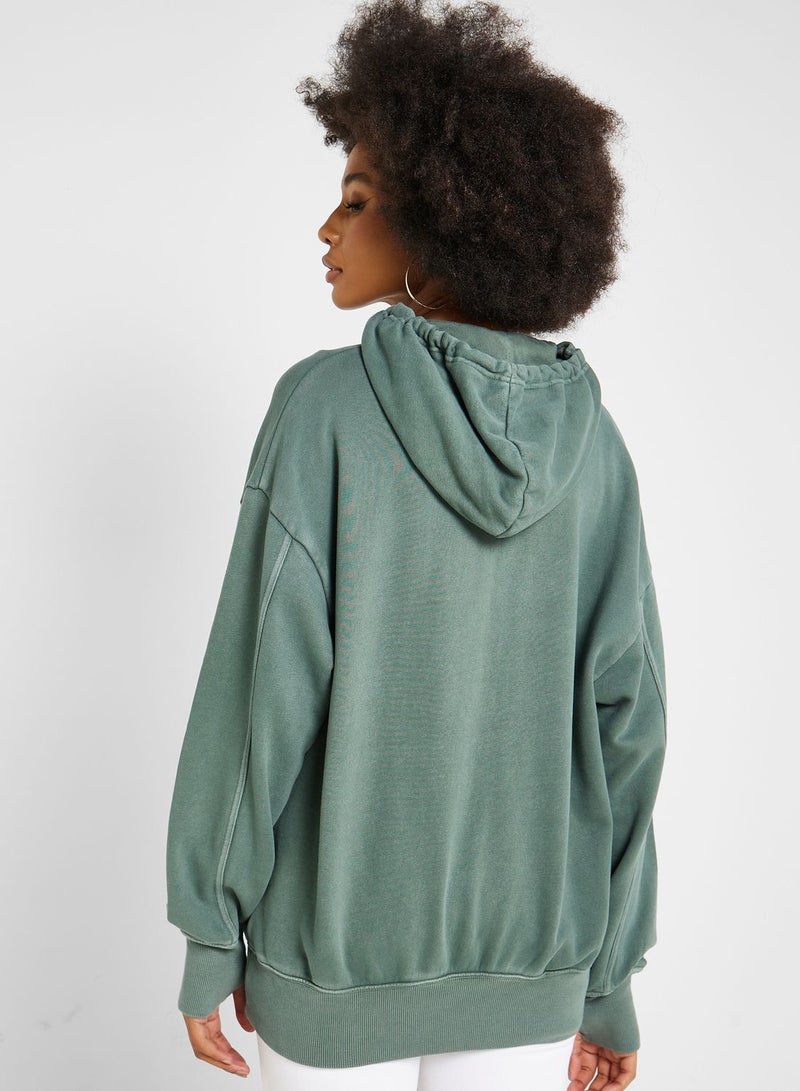 Offline By Aerie Oversized Full Zip Hoodie