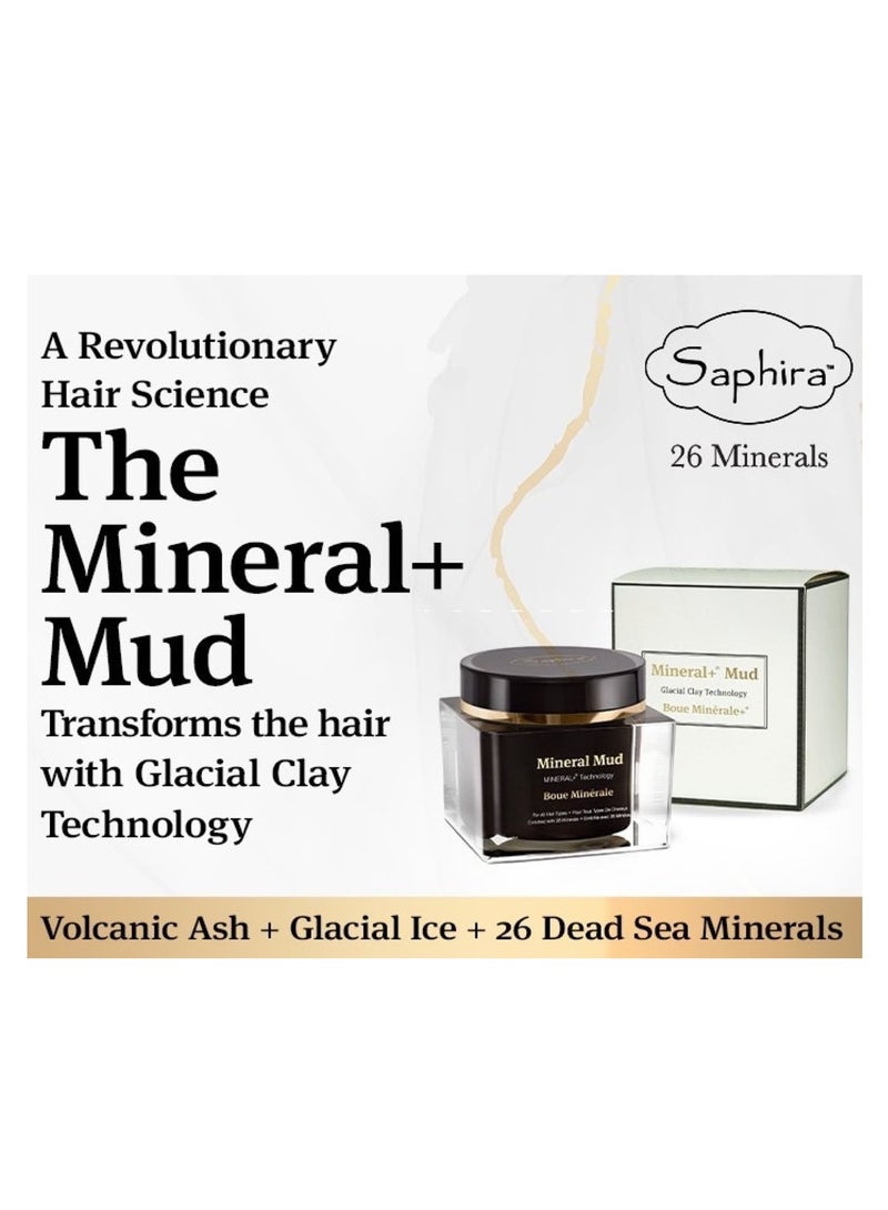 Mineral Plus Mud Hair Mask, Innovative Formula For Extreme Gloss Shine And Hydration 200