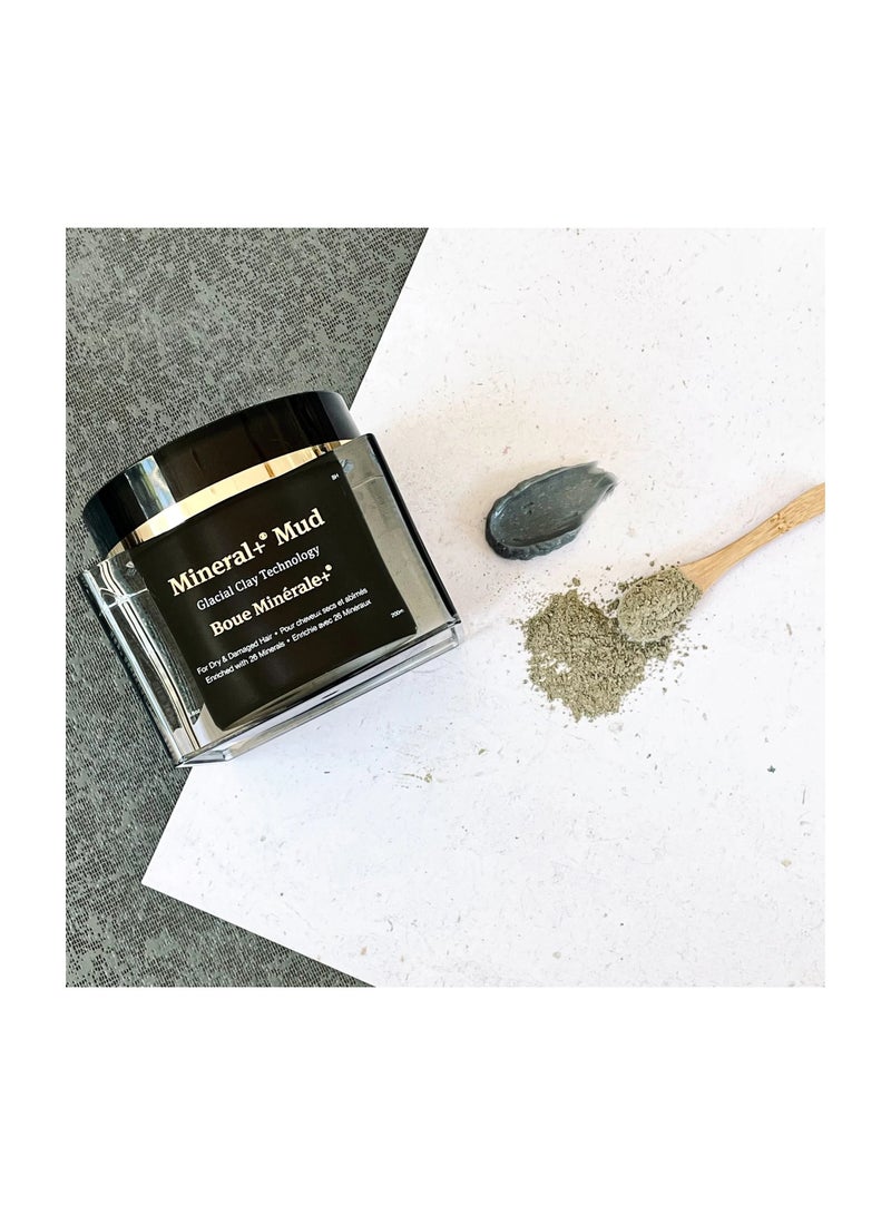 Mineral Plus Mud Hair Mask, Innovative Formula For Extreme Gloss Shine And Hydration 200