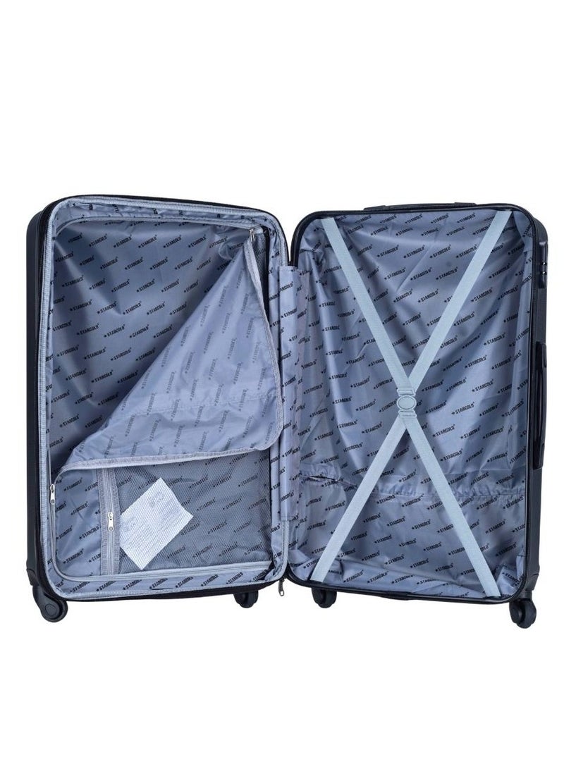 Suitcase Set of 4 PCS ABS Hardside Travel Luggage Bag