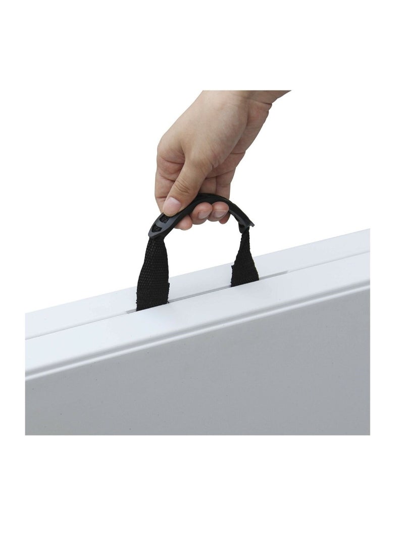 Heavy Duty Foldable Table Ideal For Crafts, Outdoor Events, Picnic Table, BBQ Party, Camping Table, Convenient to Carry With Handle, Lightweight, Portable Table 152X70X74CM Folding Table