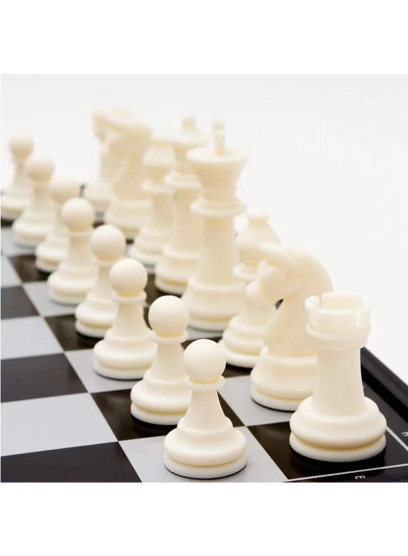 International Chess Folding Magnetic Plastic Chessboard Board Game Portable Kid Toy Portable Set 20cm