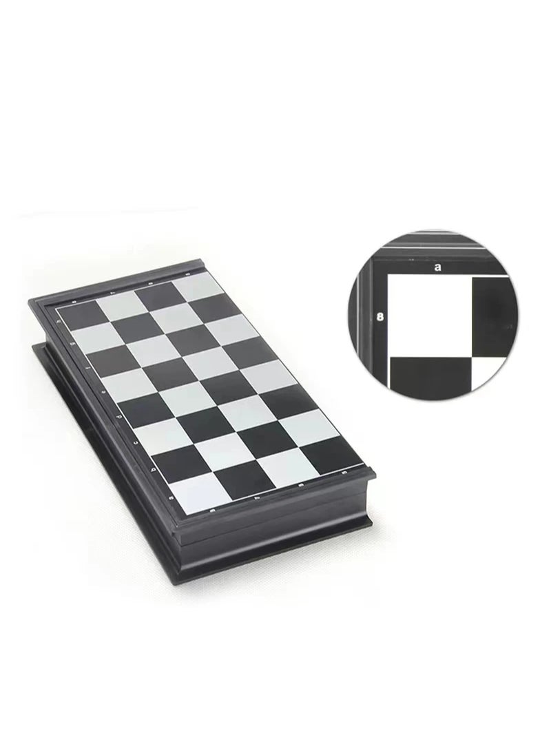 International Chess Folding Magnetic Plastic Chessboard Board Game Portable Kid Toy Portable Set 20cm