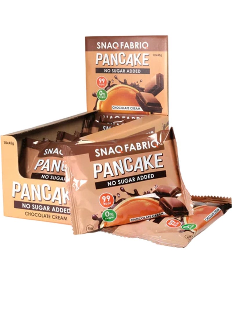 Pancake Chocolate Cream 45g pack of 10
