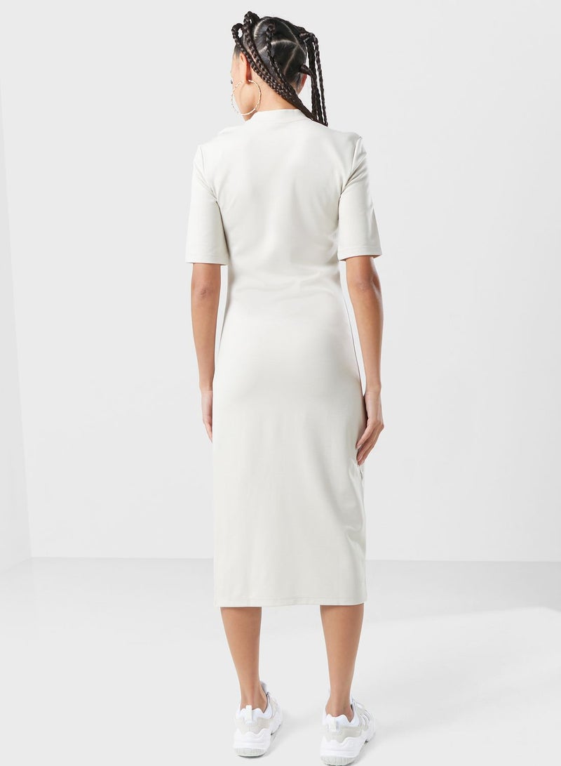 Fitted Midi Dress