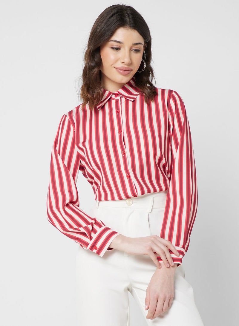 Stripe Printed Shirt