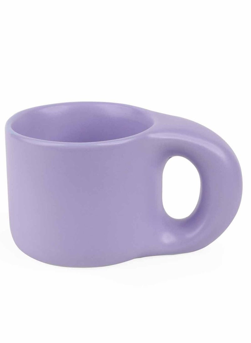 Prickly Pear Bubble Chunky Purple Mug, 260ml - Fun Drinkware