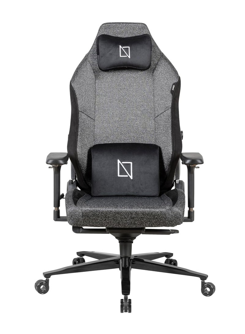 APEX PRO High Back Computer Gaming Chair with Magnetic Swappable Armrests Lumbar Pillow Magnetic Headrest by NAVO Ultra Black