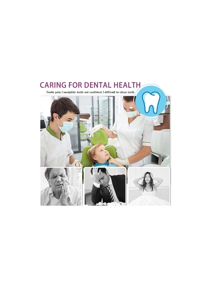 Multifunctional Invisible Silicone Teeth Braces. Three Phases, Custom Food Grade, Medical Material, Dental Aligner.
