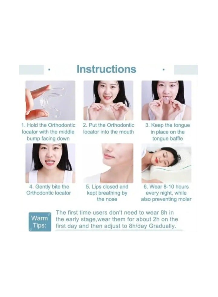 Multifunctional Invisible Silicone Teeth Braces. Three Phases, Custom Food Grade, Medical Material, Dental Aligner.