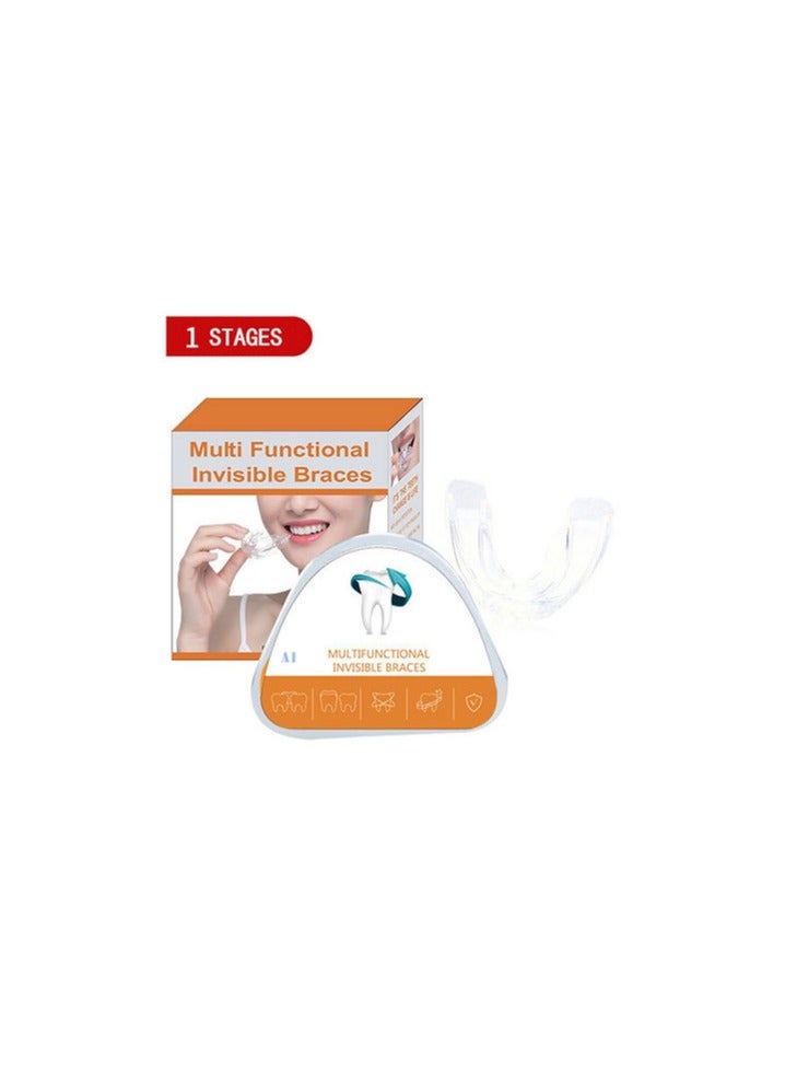 Multifunctional Invisible Silicone Teeth Braces. Three Phases, Custom Food Grade, Medical Material, Dental Aligner.
