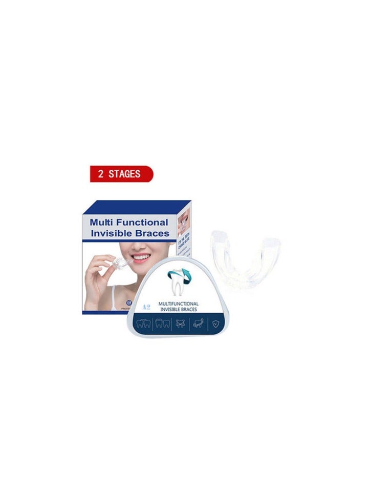 Multifunctional Invisible Silicone Teeth Braces. Three Phases, Custom Food Grade, Medical Material, Dental Aligner.
