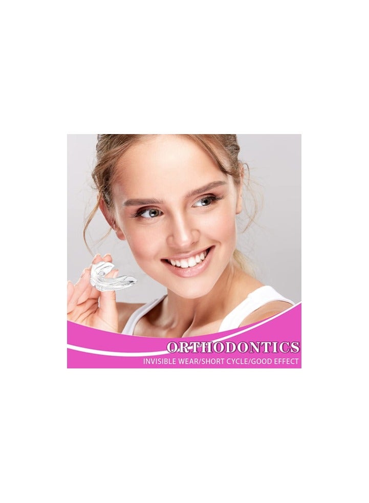 Multifunctional Invisible Silicone Teeth Braces. Three Phases, Custom Food Grade, Medical Material, Dental Aligner.