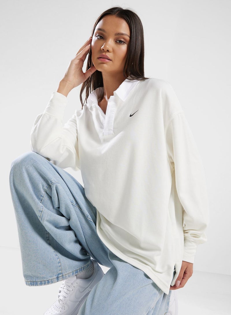 Nsw Essential Oversized Polo Shirt