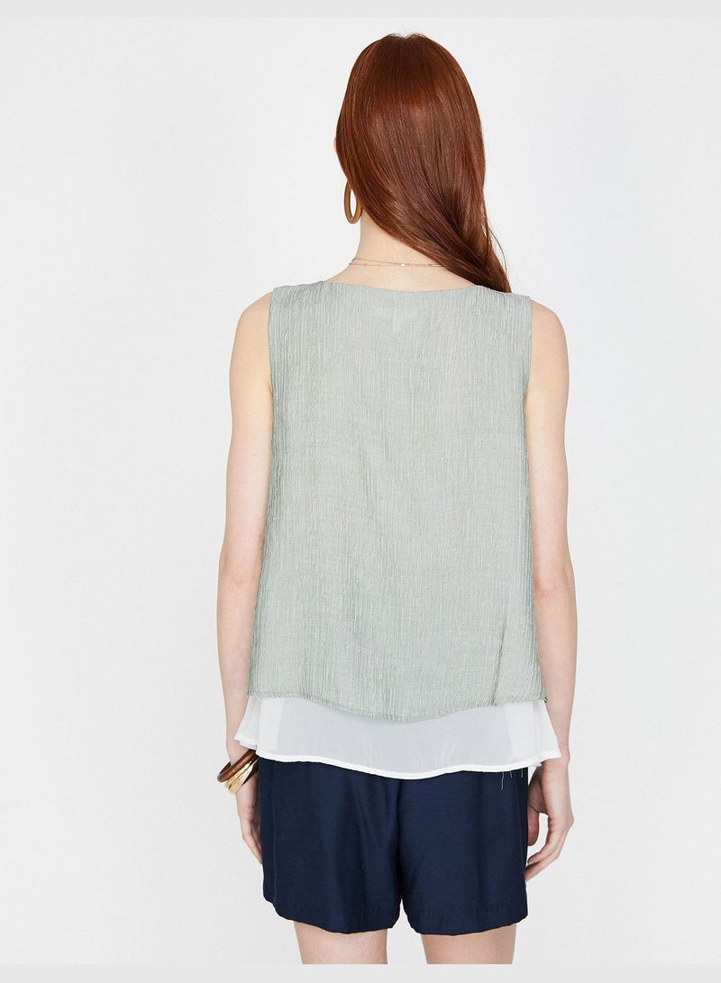 Crew Neck Tank Top