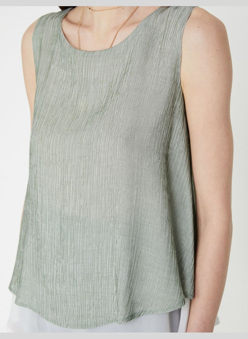 Crew Neck Tank Top