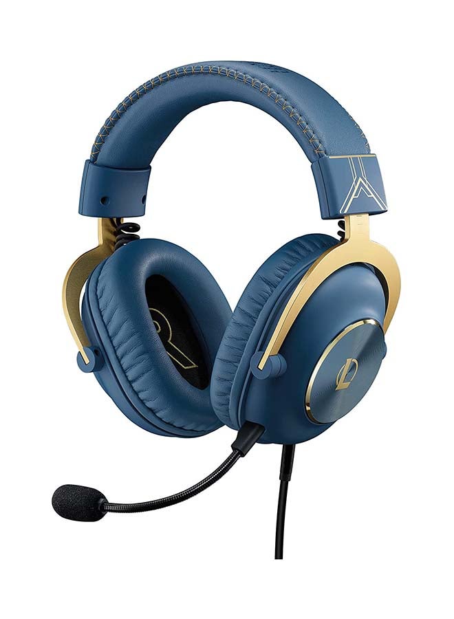 G PRO X Gaming Headset Blue Voice,DTS Headphone 7.1 and 50 mm PRO G Drivers