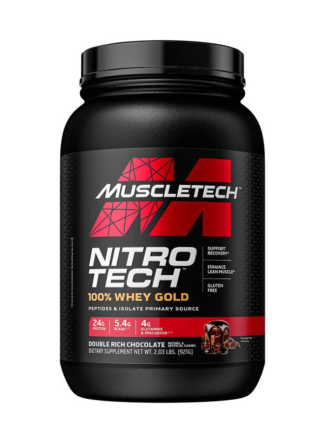 Nitro Tech Whey Gold Protein  Double Rich Chocolate  1.02 Kg